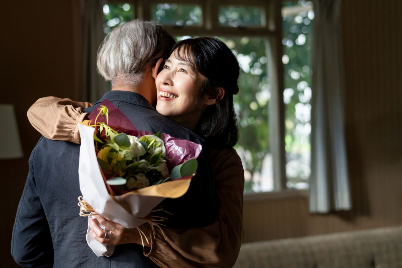 還暦祝いに花を贈る　－ 女性の上司・恩師に －