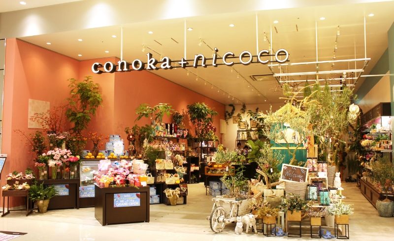 コノカ + 花と緑の雑貨屋さんnicoco イオンモール高岡店